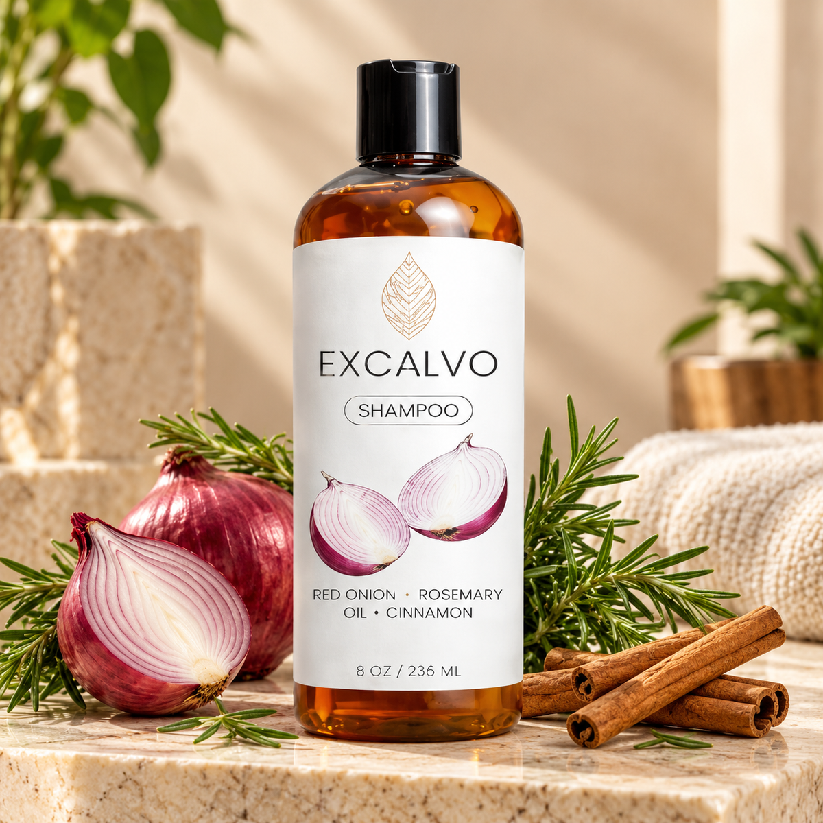 Onion Shampoo for Hair Growth